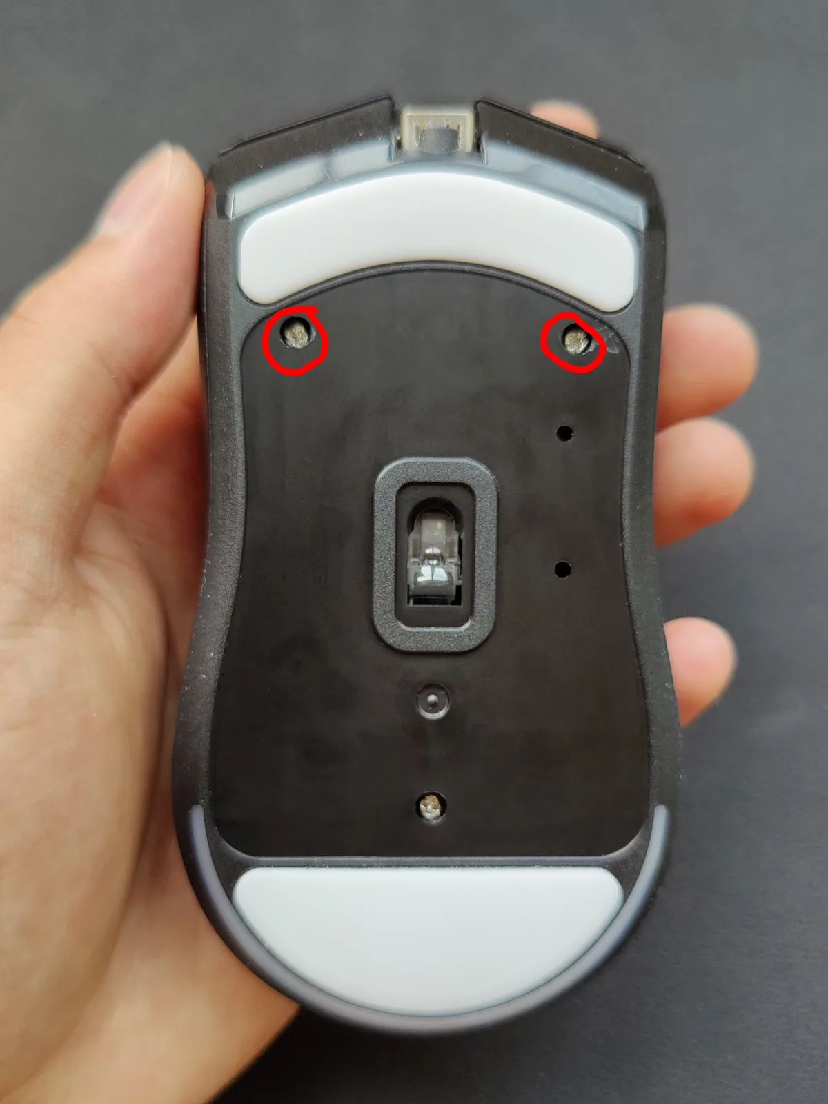 Reassemble the Viper Mini and adjust the marked screws