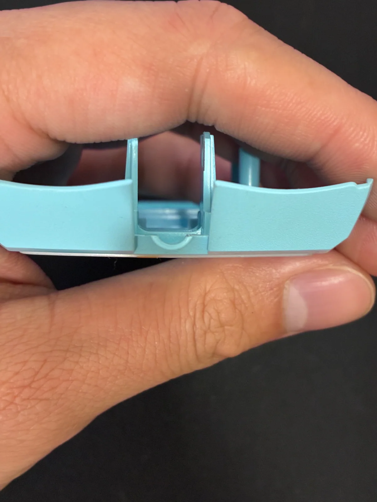 Finished bottom shell trim, second view